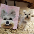 Load image into Gallery viewer, Custom Pet Tote Bag | Alpha Paw
