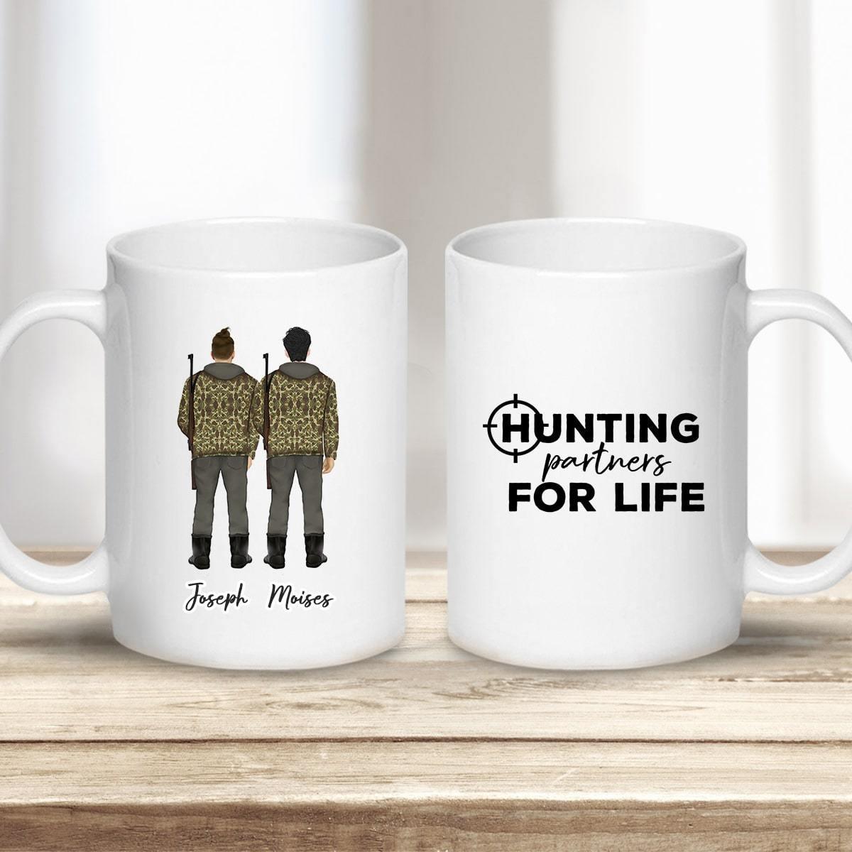 Custom Printed Hunter Coffee Mug | Alpha Paw