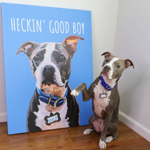 Load image into Gallery viewer, Custom Wrapped Canvas | Alpha Paw
