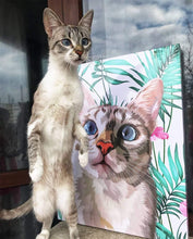Load image into Gallery viewer, Custom Wrapped Canvas | Alpha Paw
