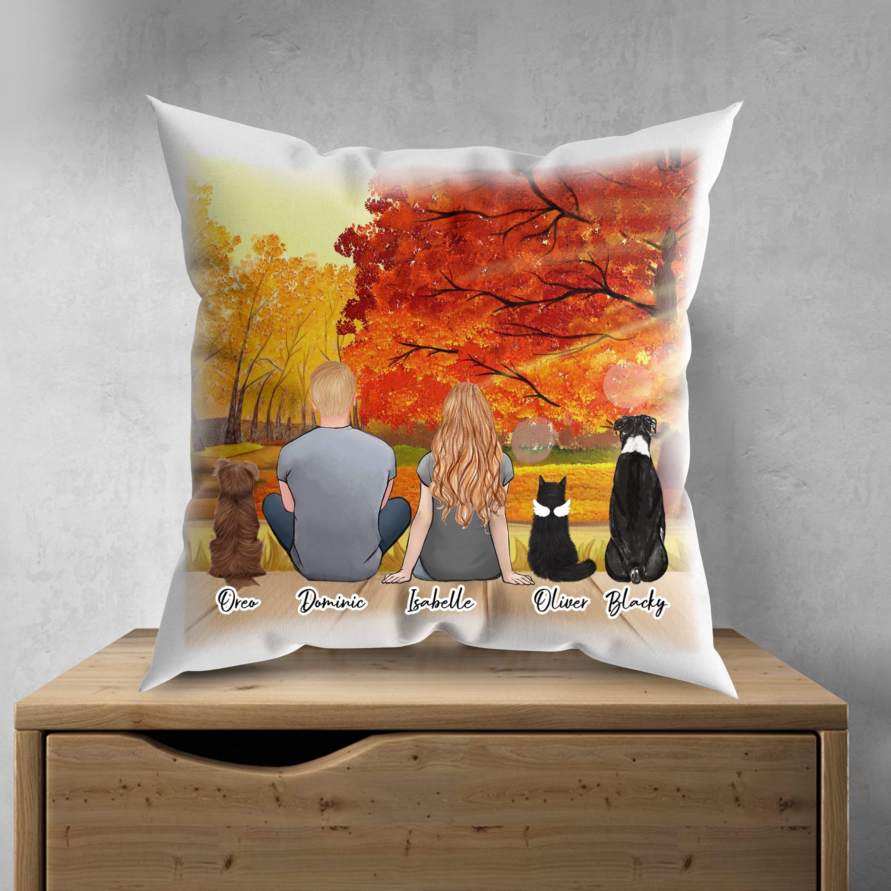 Fall Personalized Pet Pillow | Alpha Paw
