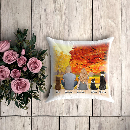 Fall Personalized Pet Pillow | Alpha Paw