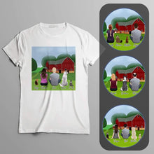 Load image into Gallery viewer, Farm Personalized Pet &amp; Owner T-Shirt | Alpha Paw
