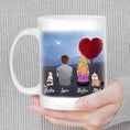 Load image into Gallery viewer, Heart Tree Personalized Pet & Owner Coffee Mug | Alpha Paw
