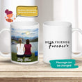 Load image into Gallery viewer, Lake & Mountain Personalized Best Friend Sister Coffee Mug | Alpha Paw
