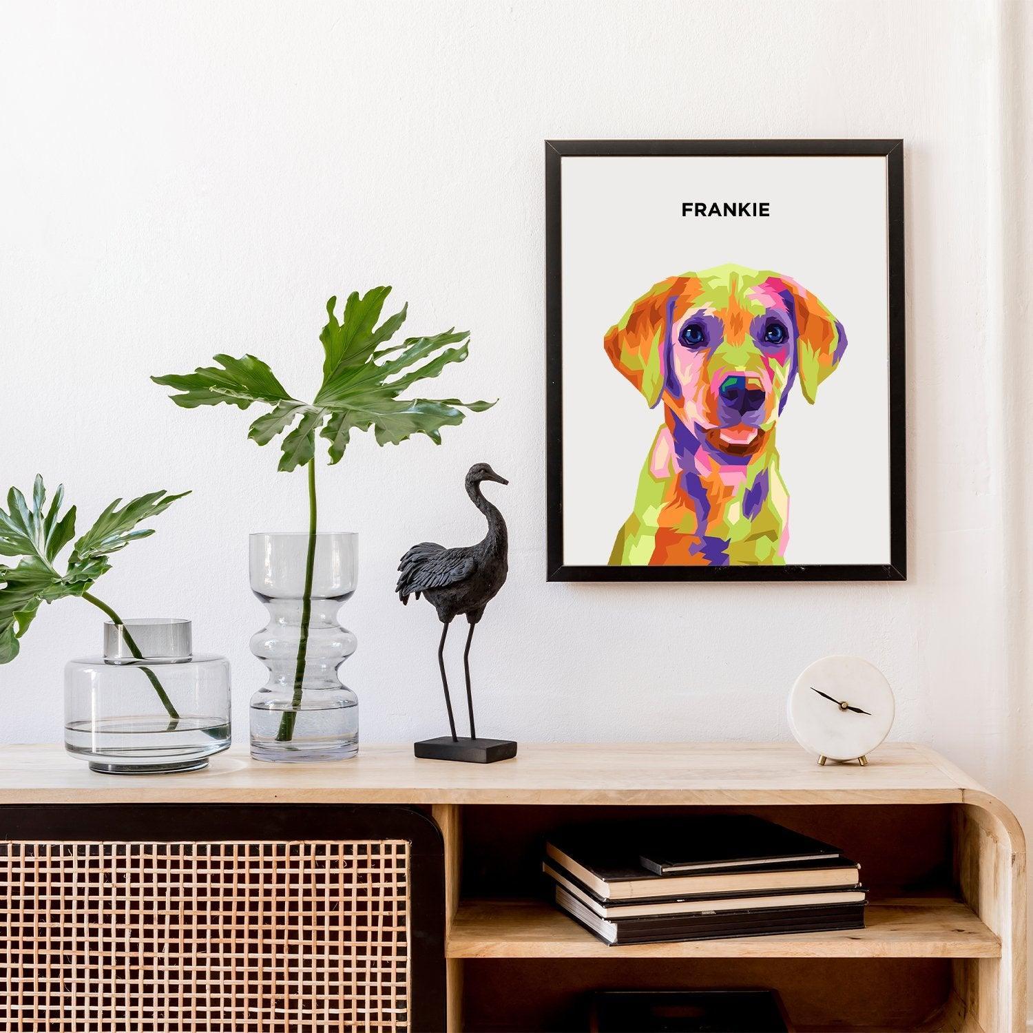 Limited Edition Custom Pet Pop Portraits | Alpha Paw