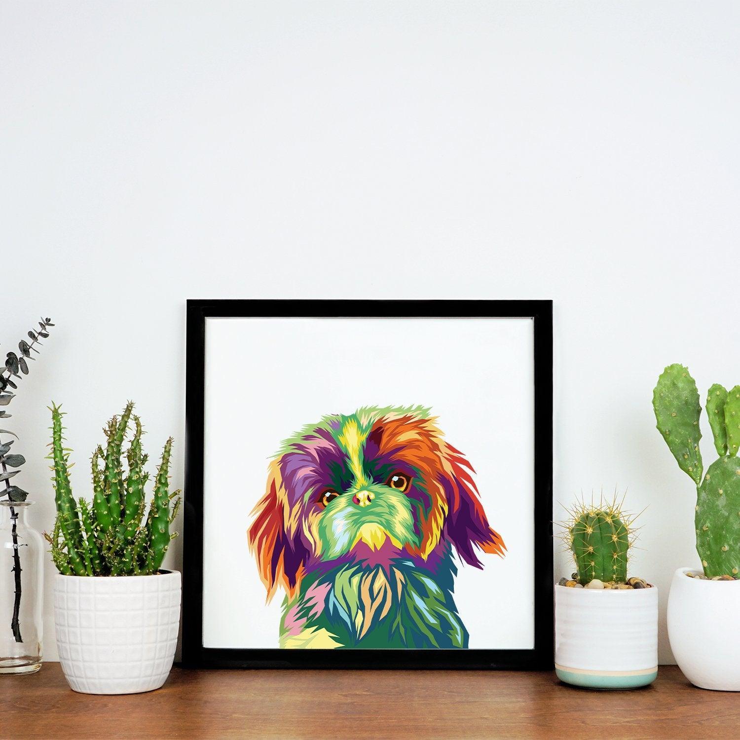 Limited Edition Custom Pet Pop Portraits | Alpha Paw