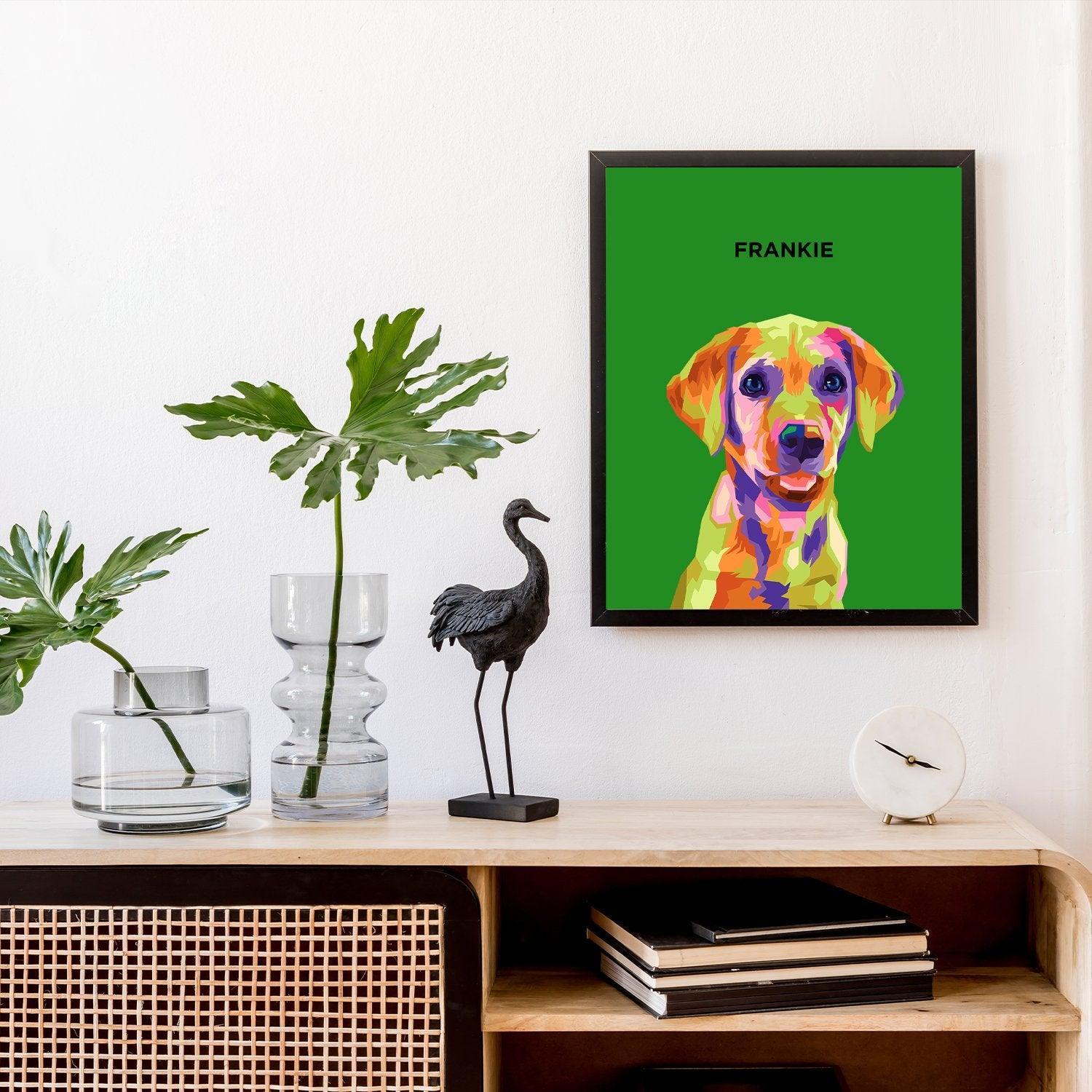 Limited Edition Custom Pet Pop Portraits | Alpha Paw