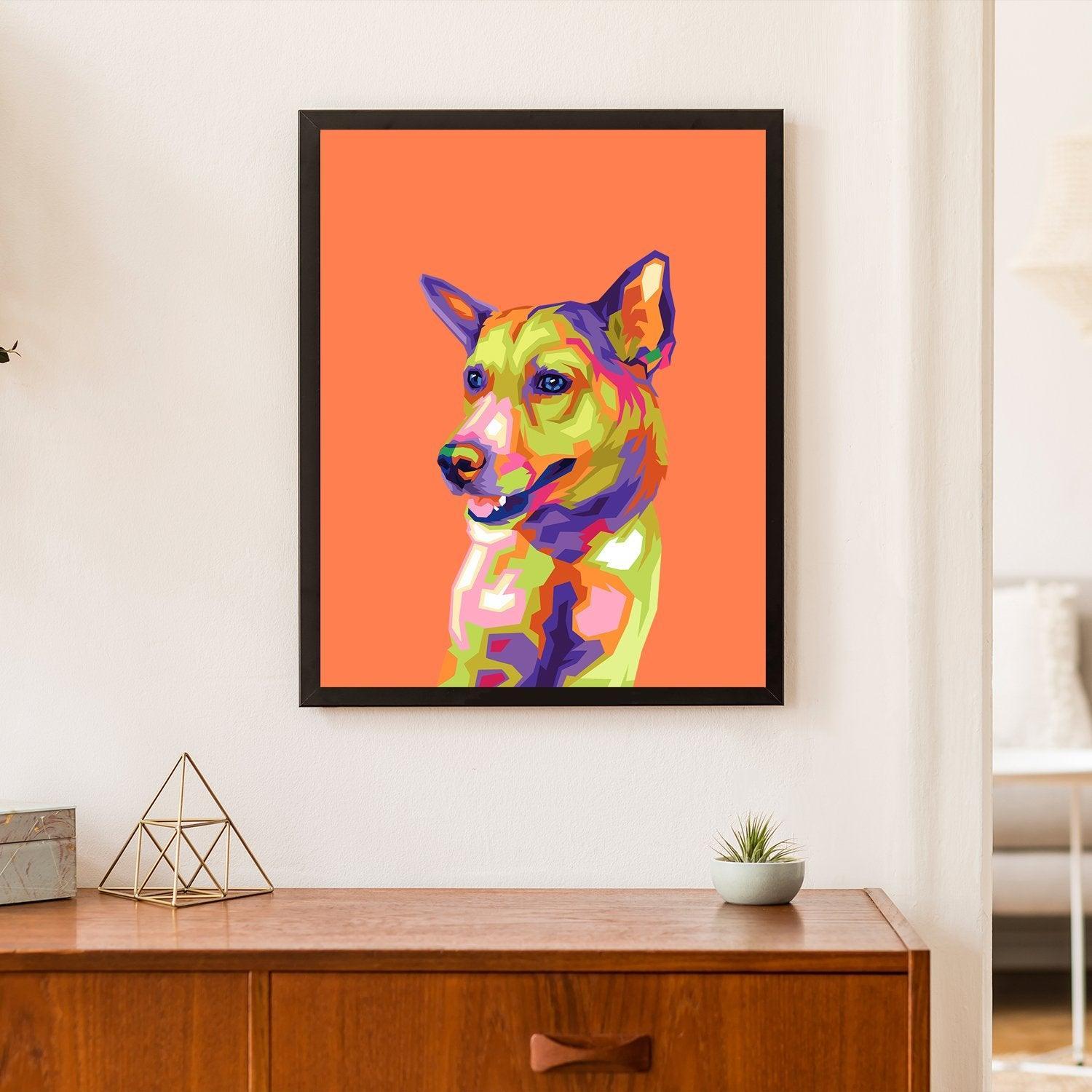 Limited Edition Custom Pet Pop Portraits | Alpha Paw