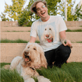 Load image into Gallery viewer, Men's Custom Pet T-Shirt | Alpha Paw
