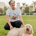 Load image into Gallery viewer, Men's Custom Pet T-Shirt | Alpha Paw
