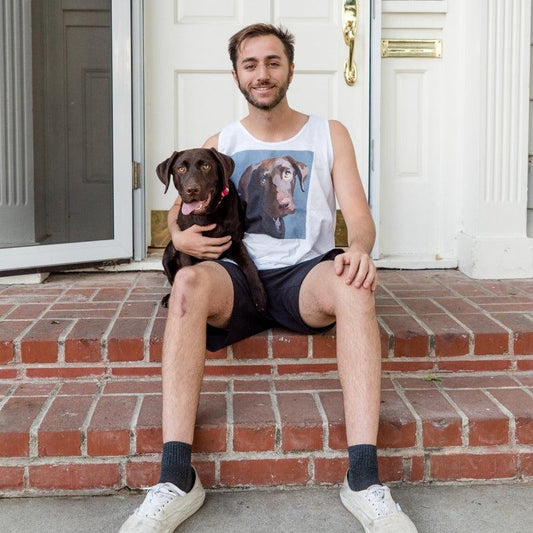 Men's Custom Pet Tank Top | Alpha Paw