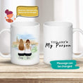 Load image into Gallery viewer, Nashville Personalized Best Friend Sister Coffee Mug | Alpha Paw

