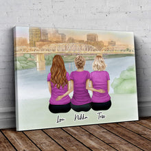 Load image into Gallery viewer, Nashville Personalized Best Friend Wrapped Canvas | Alpha Paw
