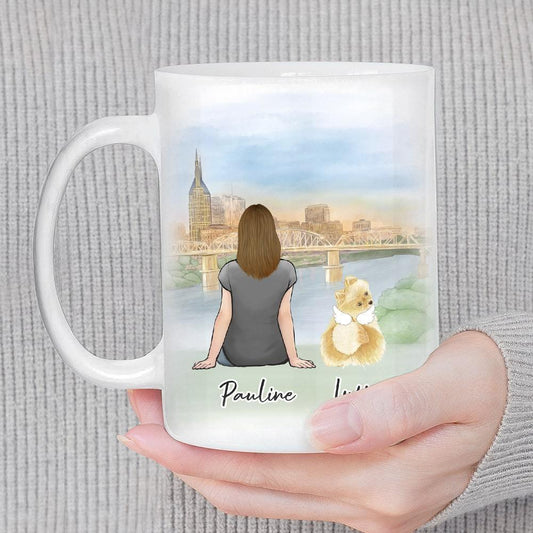 Nashville Personalized Pet & Owner Coffee Mug | Alpha Paw