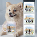 Load image into Gallery viewer, Nashville Personalized Pet & Owner Coffee Mug | Alpha Paw
