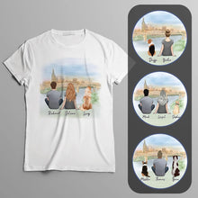 Load image into Gallery viewer, Nashville Personalized Pet &amp; Owner T-Shirt | Alpha Paw
