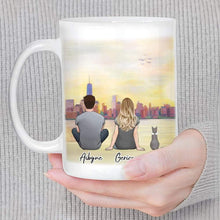 Load image into Gallery viewer, NYC Custom Printed Pet &amp; Owner Coffee Mug | Alpha Paw
