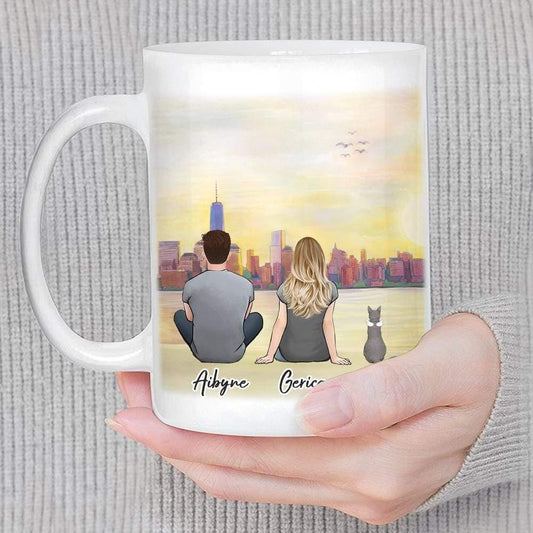 NYC Custom Printed Pet & Owner Coffee Mug | Alpha Paw