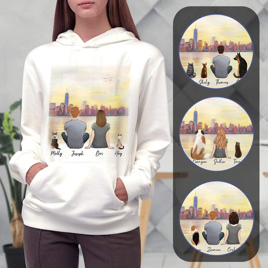 NYC Personalized Pet & Owner Hoodies | Alpha Paw