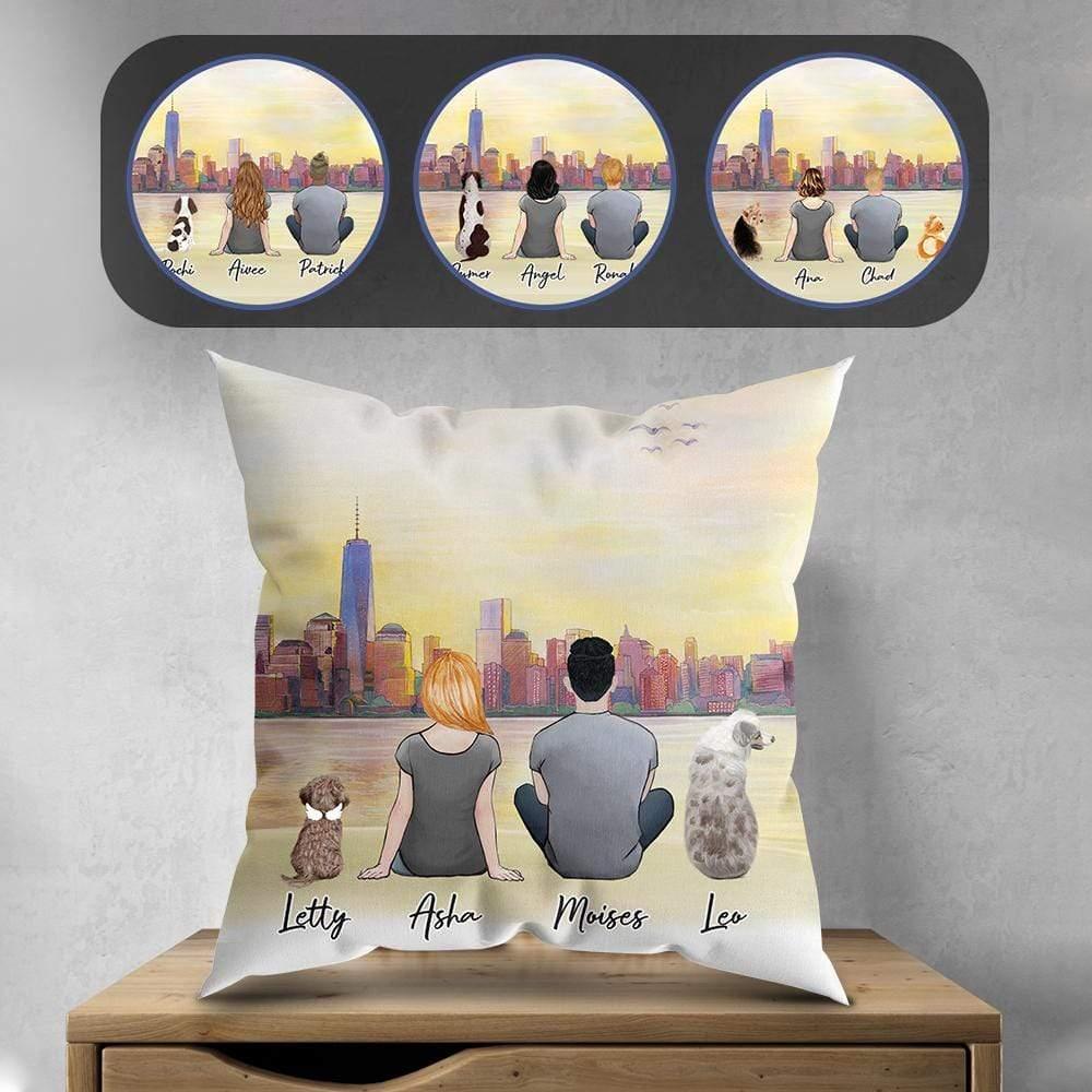 NYC Personalized Pet & Owner Pillow | Alpha Paw