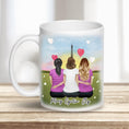 Load image into Gallery viewer, Paris Personalized Best Friend Sister Coffee Mug | Alpha Paw
