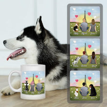 Load image into Gallery viewer, Paris Personalized Pet &amp; Owner Coffee Mug | Alpha Paw
