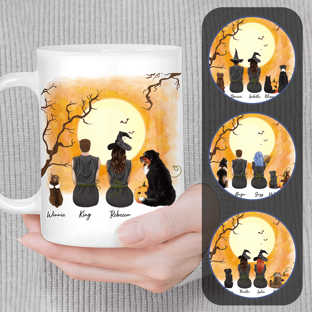 Personalized Halloween Coffee Mug | Alpha Paw