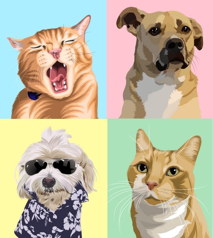 Personalized Pet Art (Digital) | Alpha Paw