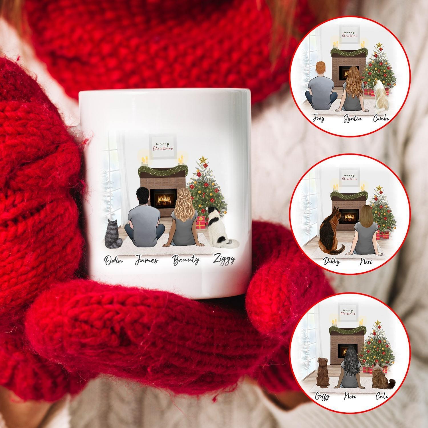 Pet & Owner Christmas Coffee Mug - Personalized And Custom Printed | Alpha Paw