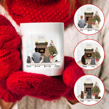 Load image into Gallery viewer, Pet &amp; Owner Christmas Coffee Mug - Personalized And Custom Printed | Alpha Paw
