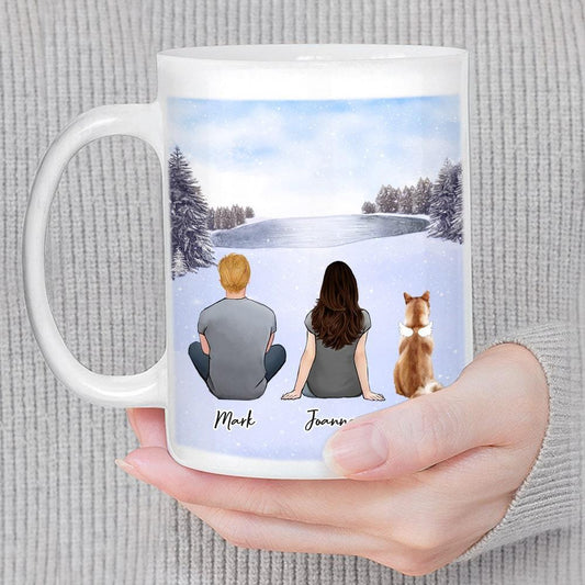 Snow Custom Pet & Owner Coffee Mug | Alpha Paw
