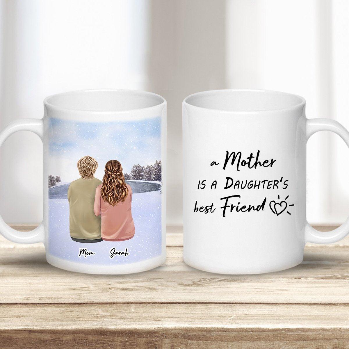 Snow Personalized Mothers Day Coffee Mug | Alpha Paw