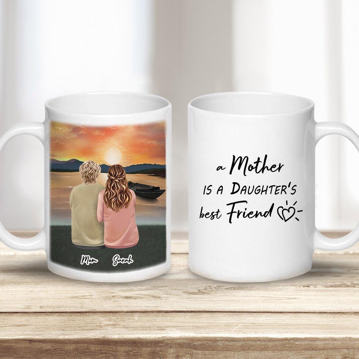 Sunset Personalized Mothers Day Coffee Mug | Alpha Paw