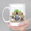 Load image into Gallery viewer, The Backyard Personalized Pet & Owner Coffee Mug | Alpha Paw
