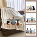Load image into Gallery viewer, The Dock Personalized Pet & Owner Blanket | Alpha Paw
