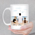 Load image into Gallery viewer, The Dock Personalized Pet & Owner Coffee Mug | Alpha Paw
