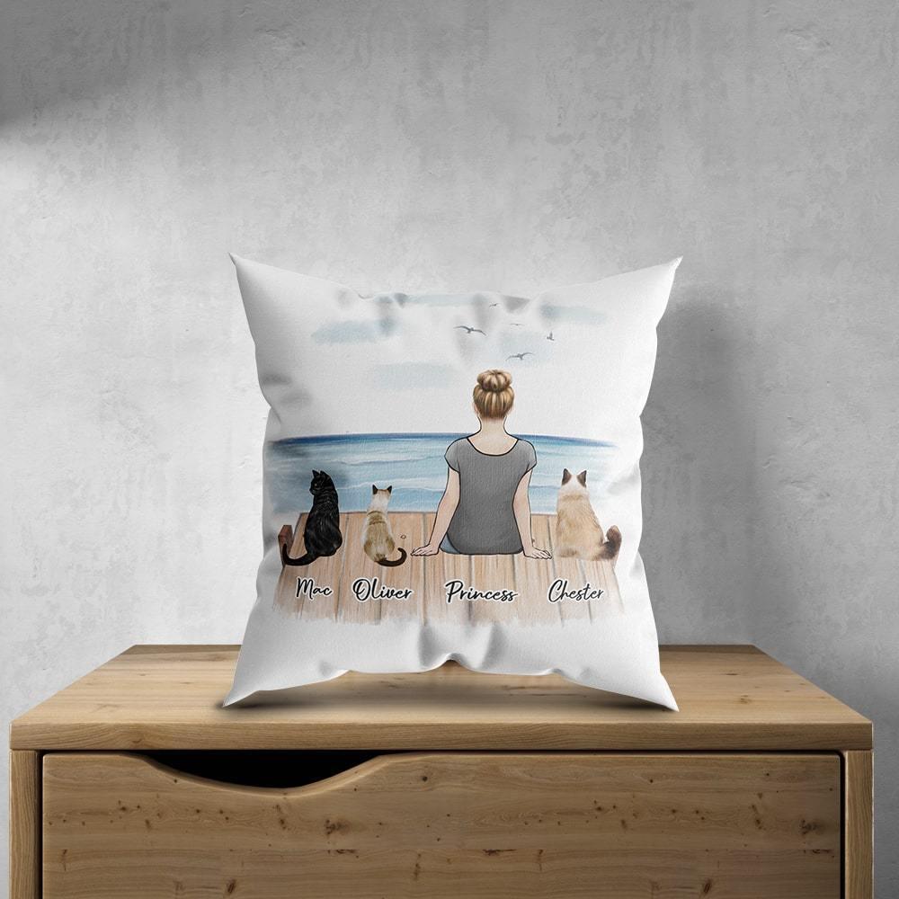 The Dock Personalized Pet & Owner Pillow | Alpha Paw