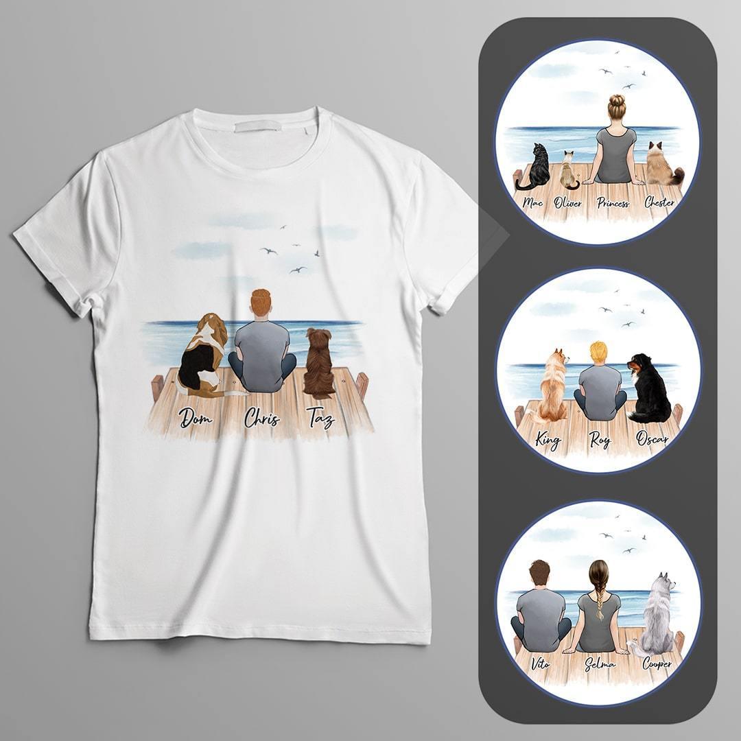 The Dock Personalized Pet & Owner T-Shirt | Alpha Paw