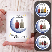 Load image into Gallery viewer, The Moon &amp; Back Pet &amp; Owner Coffee Mug | Alpha Paw
