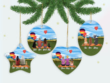 Load image into Gallery viewer, Valentine Day Circle Ornament - Personalized Pet &amp; Owner | Alpha Paw
