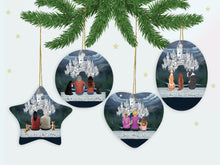Load image into Gallery viewer, Wizard Heart Ornament - Pet &amp; Owner Personalized | Alpha Paw
