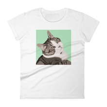 Load image into Gallery viewer, Women&#39;s Custom Pet T-Shirt | Alpha Paw
