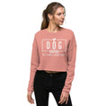 Load image into Gallery viewer, Limited Edition Dog Mom Crop Sweatshirt | Alpha Paw
