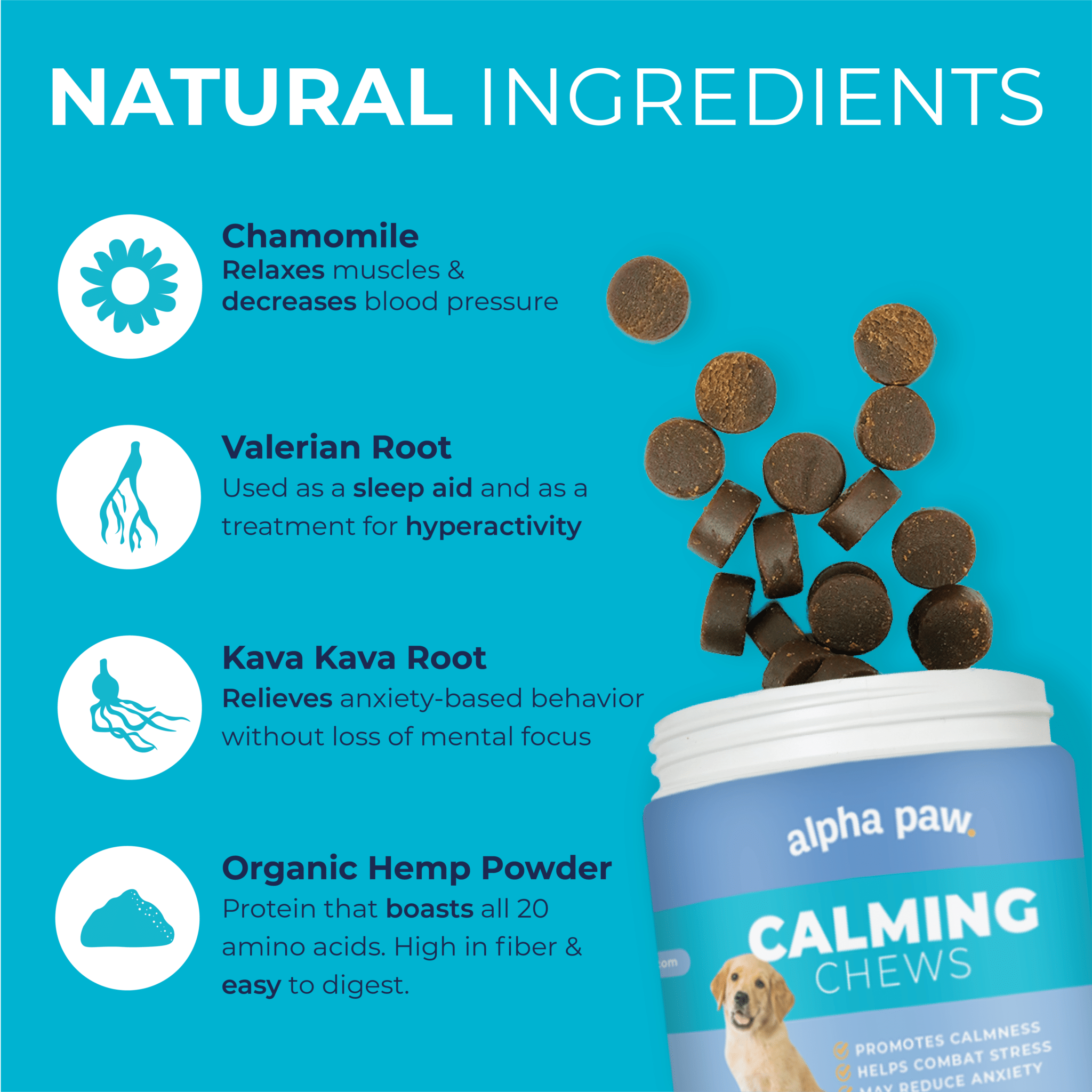 Calming Chews Alpha Paw