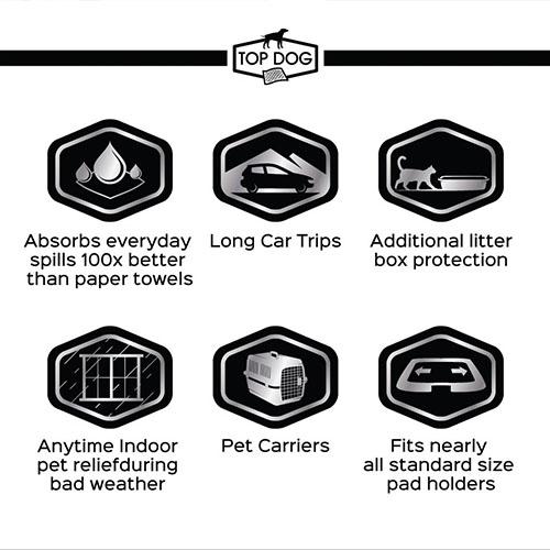 Magic Pee Pads XL Alpha Paw