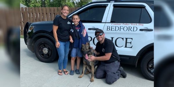 Ohio boy protects police dogs through fundraising