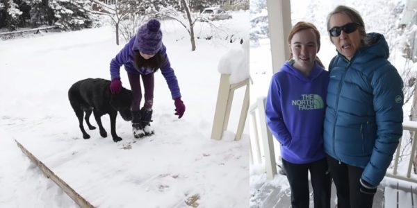 Mailman Makes Life-Changing Dog Ramp for Senior Dog On His Route