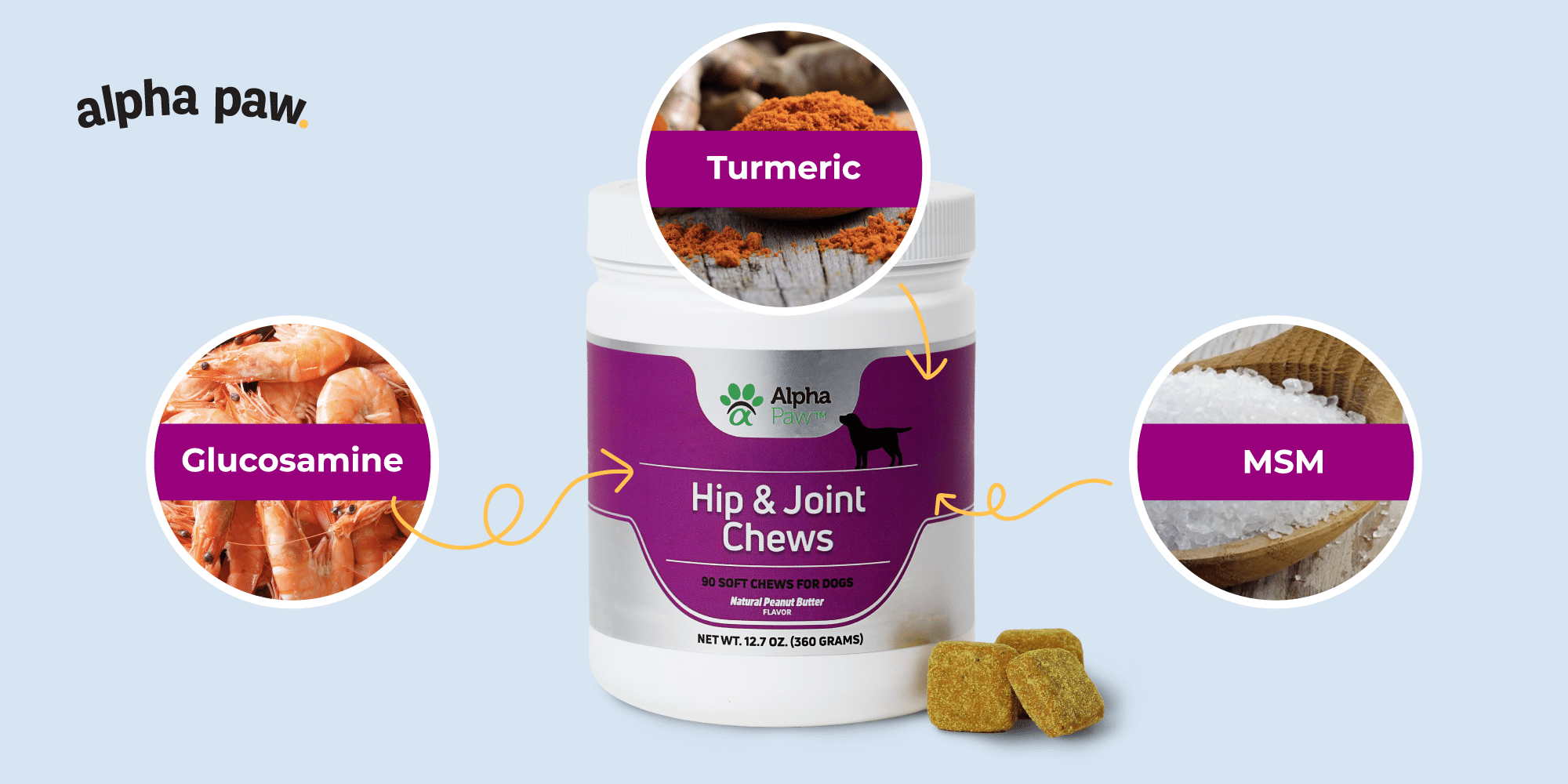 12 reasons to choose alpha paw’s hip and joint chews for dogs