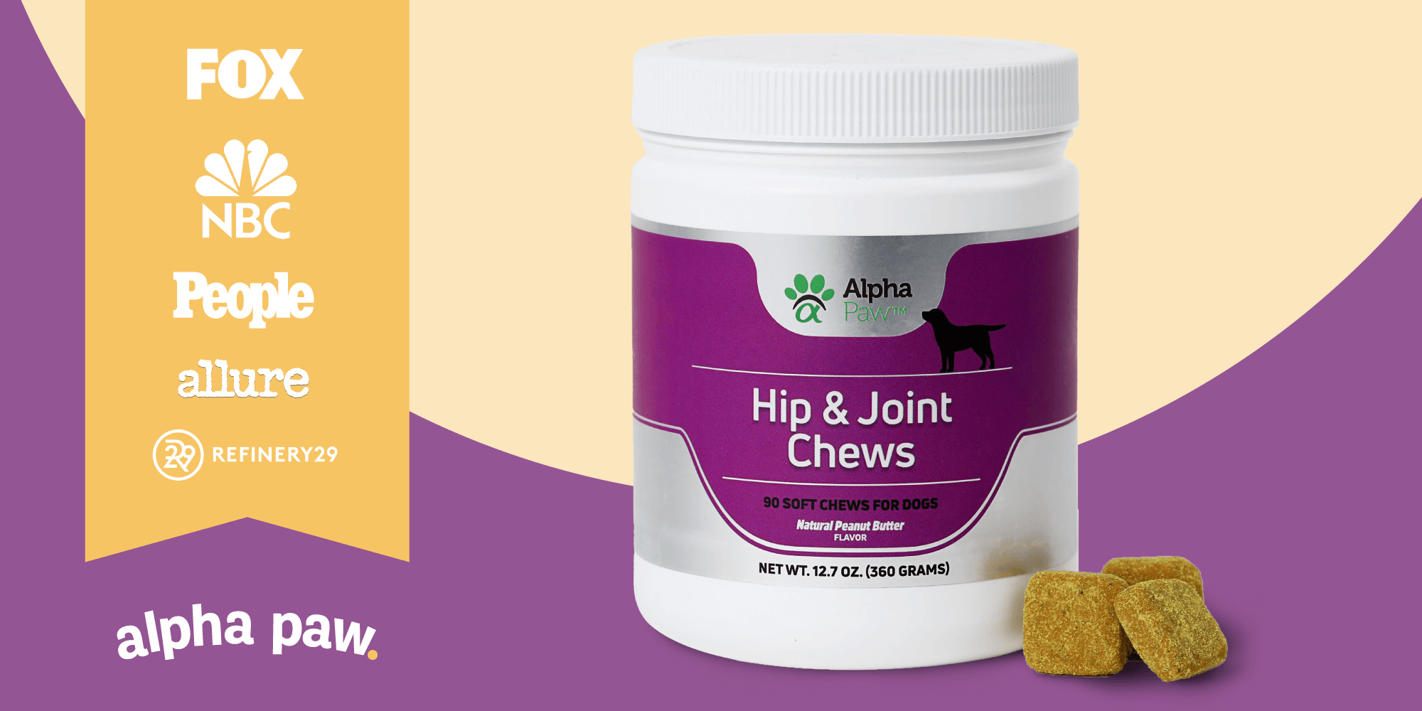 12 Reasons To Choose Alpha Paw’s Hip and Joint Chews for Dogs